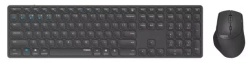 Комплект беспроводной Rapoo 9800M Wireless USB Dark Grey (14523)