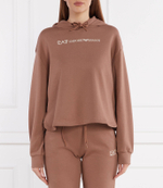 Худи EA7 - коричневый(3DTM03 TJSYZ)