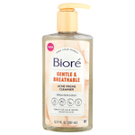Biore, Gentle & Breathable, очищающее средство против акне, без отдушек, 200 мл (6,77 жидк. Унции)