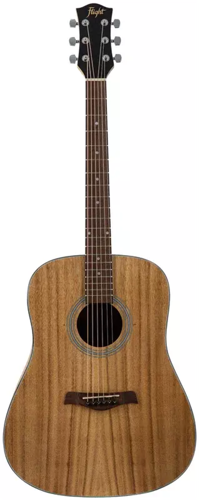 FLIGHT D-175 AC - акустическая гитара, верхняя дека - акация, корпус -акация, цвет натуральный.