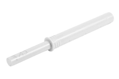 Толкатель регулируемый врезной с каучуковым оконч. усиленный, белый AQ