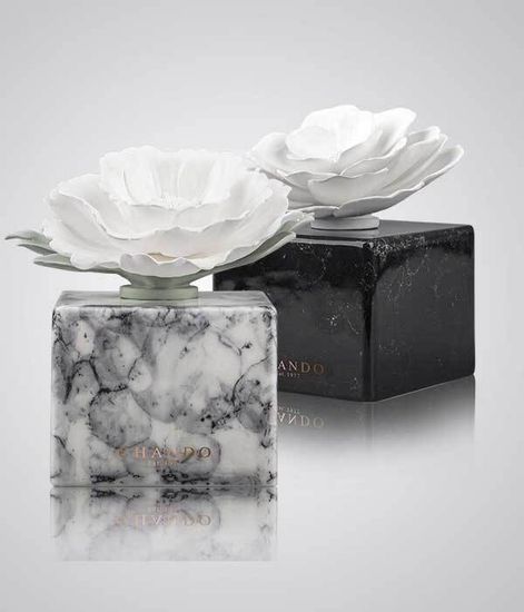 Black Marble, ароматический диффузор с необычными палочками, Chando