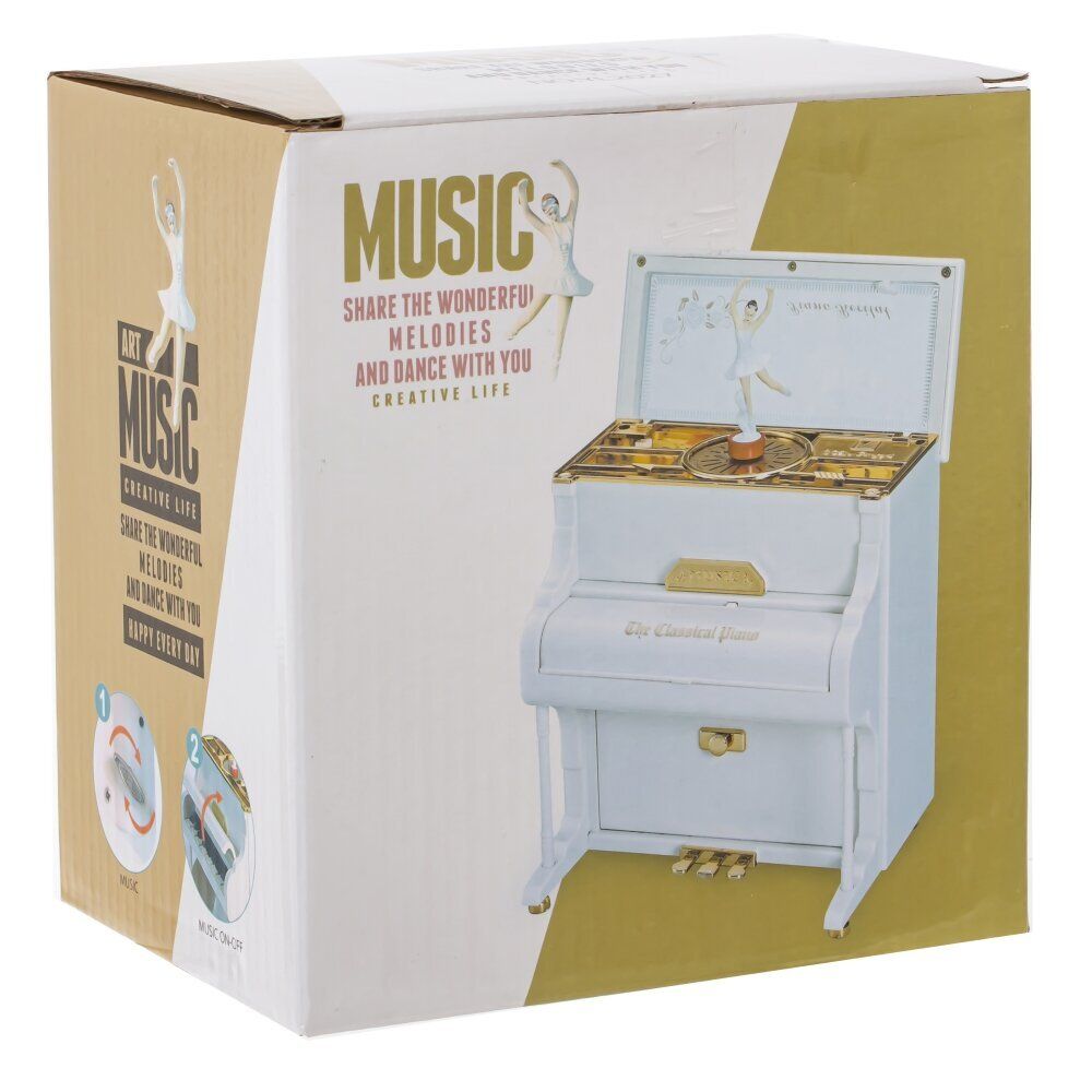 GAEM Изделие декоративное "Пианино" (музык.), L15 W10,5 H16 см