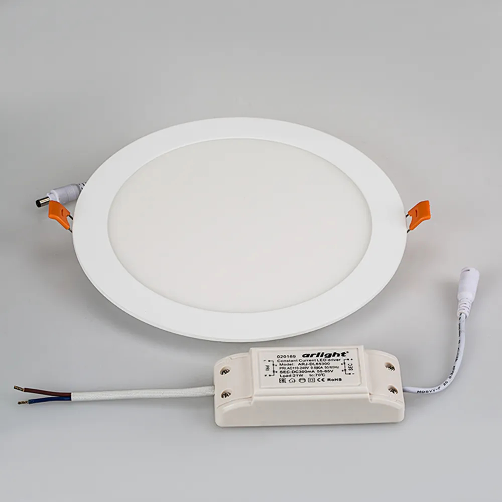 Светильник DL-225M-21W White (Arlight, IP40 Металл, 3 года) 020117