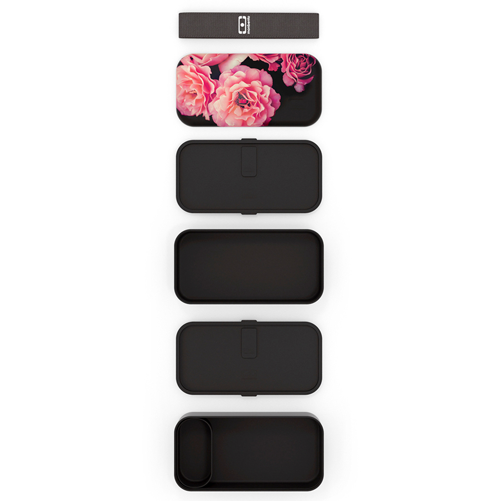 Ланч-бокс mb original flower, mood black