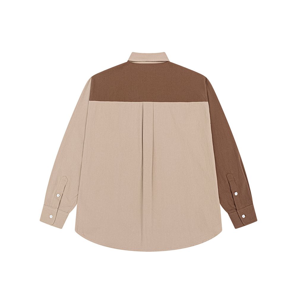 Сорочка Ymkashix Puff коричневая
