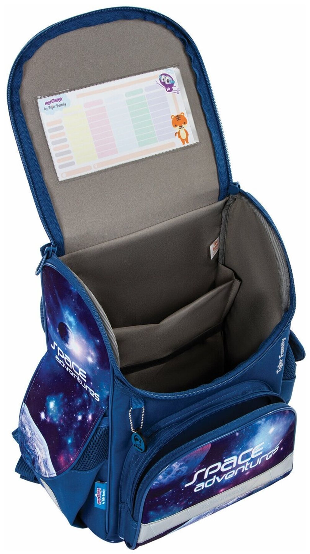 Ранец ЮНЛАНДИЯ by TIGER FAMILY, Эргономичный, "Space adventures", 35х31х19 см, 229987