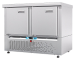 Стол морозильный Abat СХН-70Н-01 (2 двери, без борта)