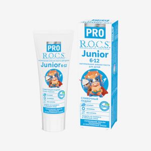 Зубная паста для детей R.O.C.S. PRO Junior 