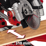 Пила торцовочная с протяжкой Einhell TC-SM 2131/1 Dual 1,8кВт 210х30мм