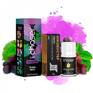 Chaser LUX - Grape Mint (30ml, 5% nic)