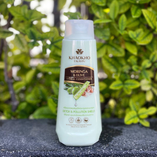 Кондиционер для волос Моринга и Оливковое масло Moringa & Oliva Herbal Conditioner Khaokho Talaypu