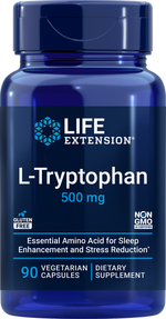 L-триптофан 500 мг 90 капсул Life Extension