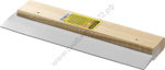 STAYER MaxFlat 200 мм, эластичный деревянная ручка, белый, резиновый, Шпатель, MASTER (1018-20)