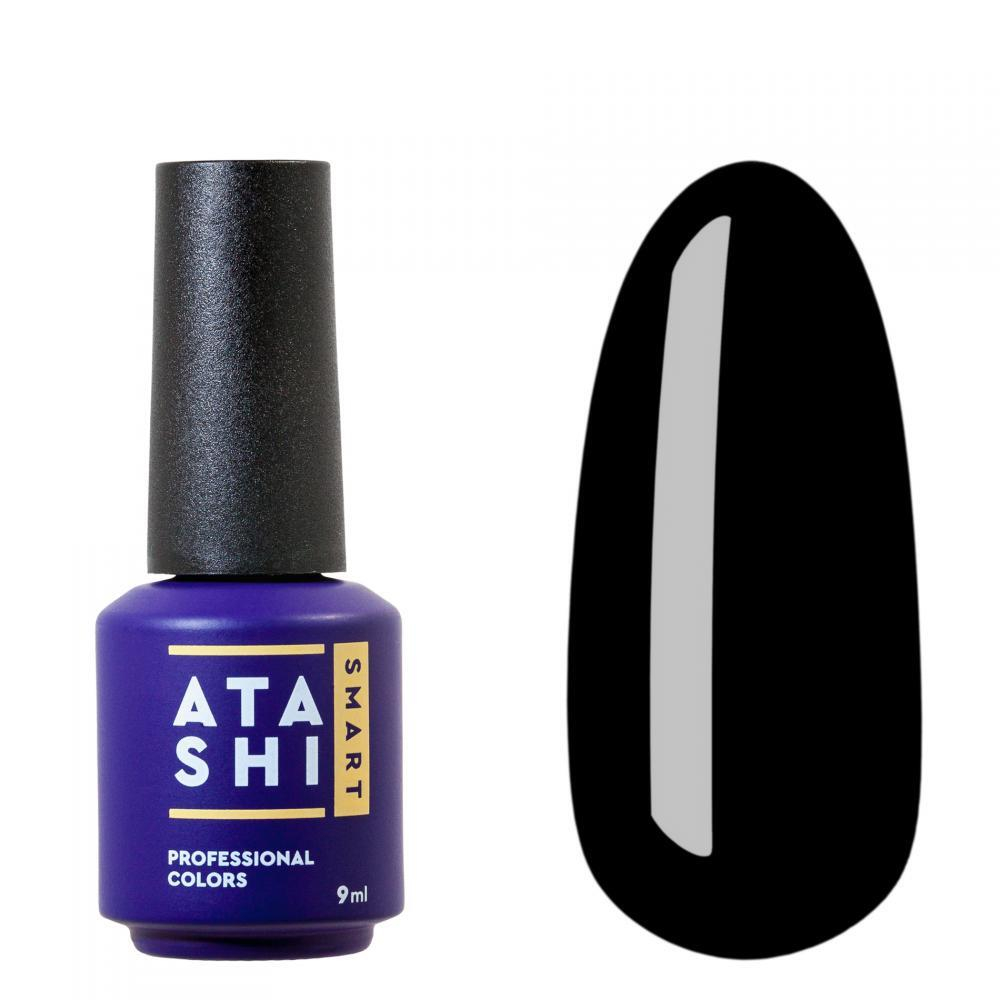ATASHI Smart Гель-лак Ultra Black (черный)