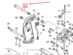 50381-ZVL-010 SHAFT, TILTING