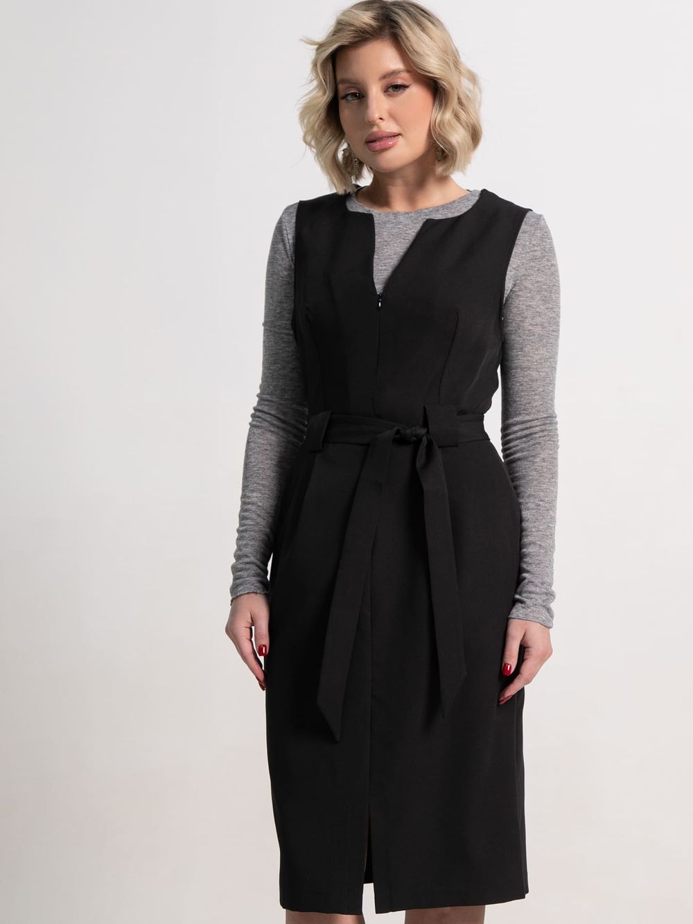 Платье Анфиса (черное) П15230-6М LT Collection