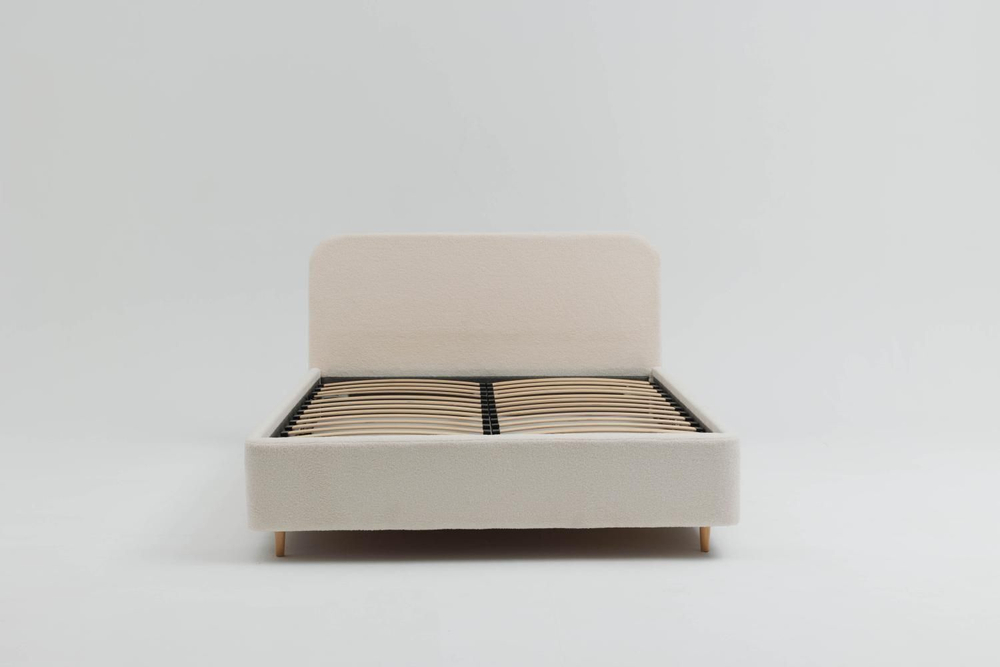 Кровать Fly 1600 с основанием / белый