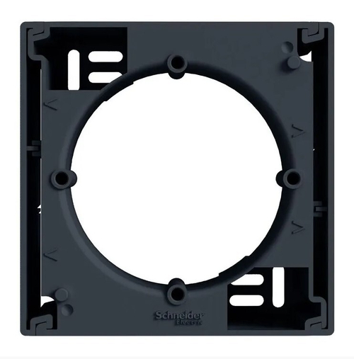 КОРОБКА ДЛЯ НАРУЖНОГО МОНТАЖА ЧЕРНЫЙ ASFORA /SCHNEIDER/