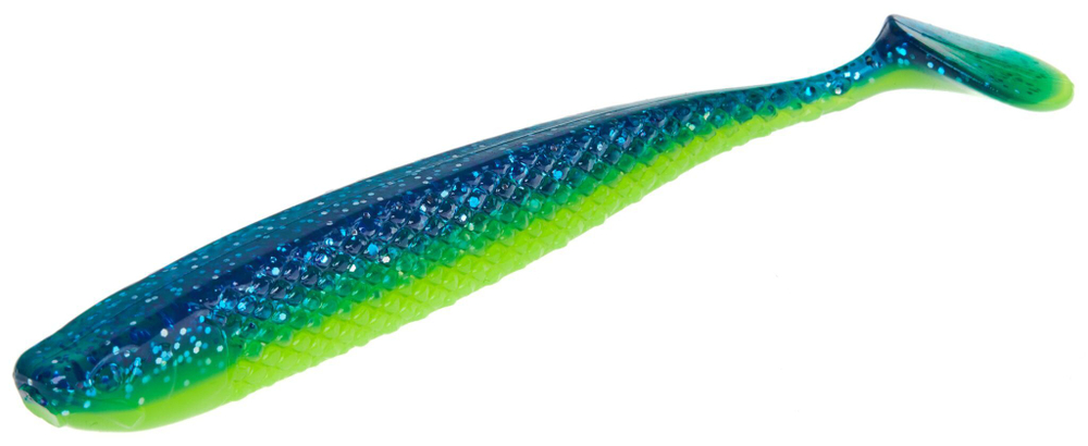 Виброхвосты съедобные Lucky John SLICK SHAD PADDLE 6 in / цвет Z17 / 3 шт.