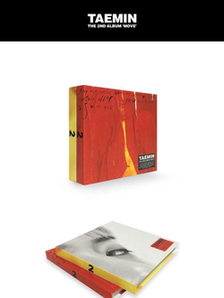 Альбом Shinee Taemin - Move 2nd Album 2 Version SET