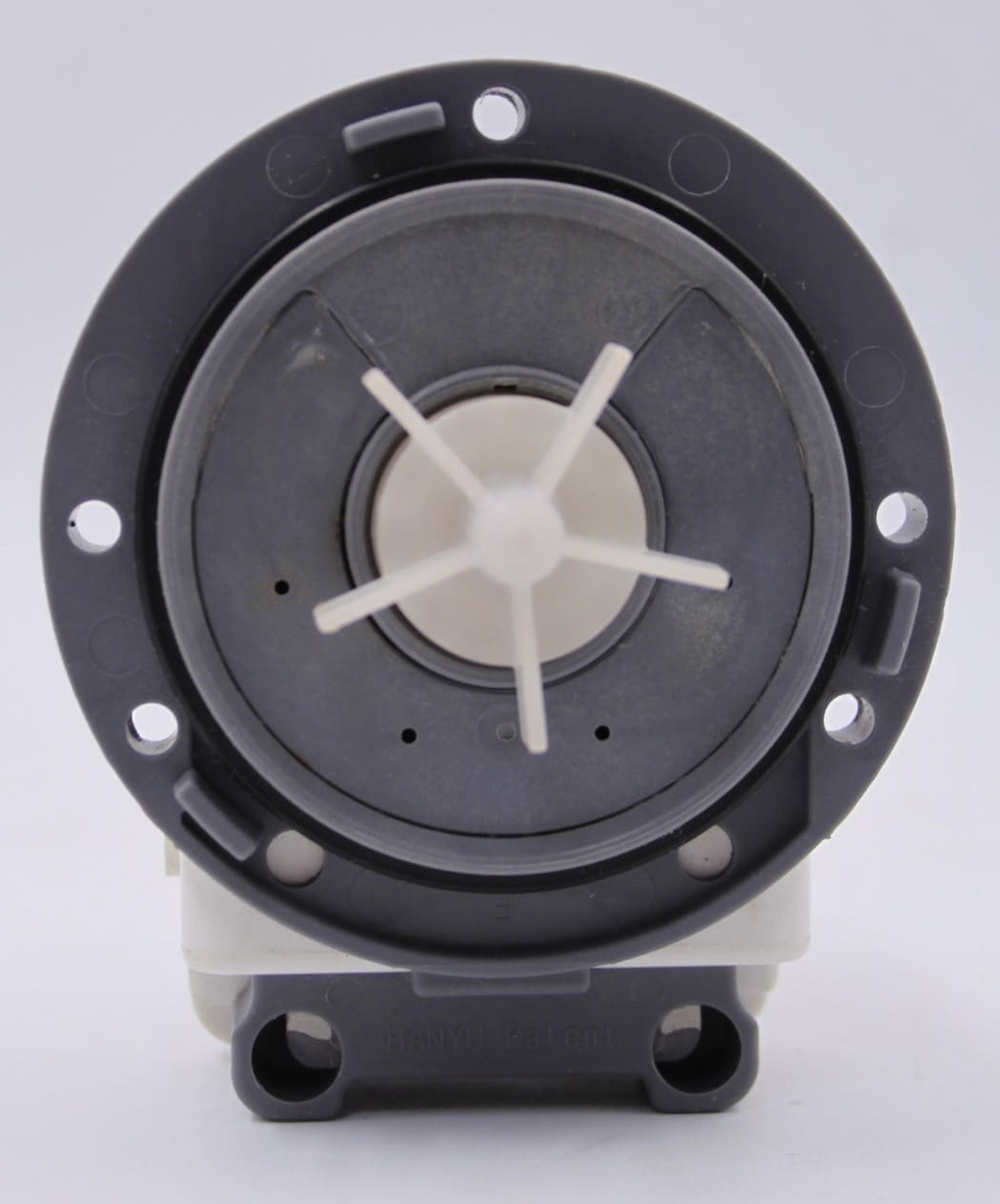 Сливной насос (помпа) B12-6A 9019735 38W для стиральной машины Gorenje, Hisense, Leran, Бирюса (3 винта, фишка сзади)