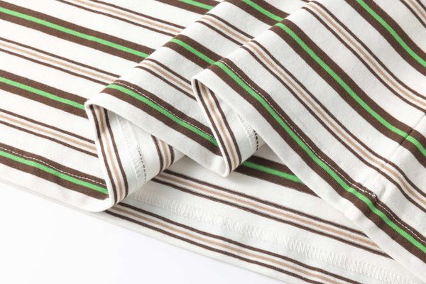 Футболка Nineties белая / коричневая - фото 8