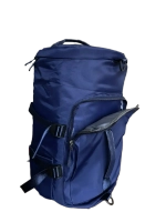 Сумка- рюкзак спортивная QOZA, синяя, 21 литр