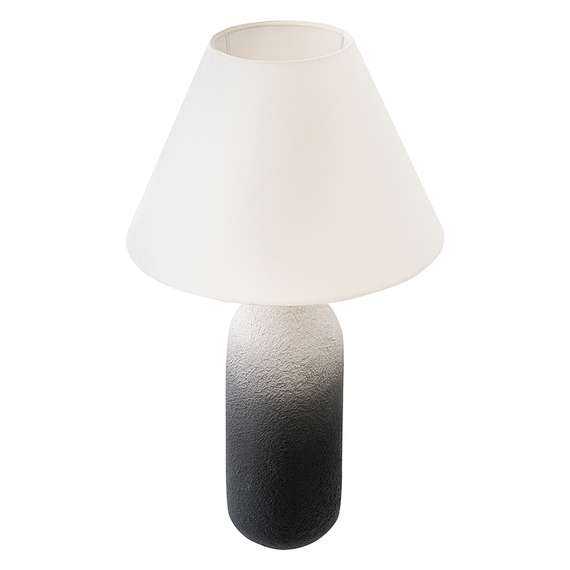 Светильник настольный Sustainable, Ø30х55 см, черный/белый