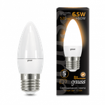 Лампа Gauss LED Свеча 6.5W E27 520 lm 3000K 103102107