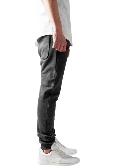 Брюки URBAN CLASSICS Zip Deep Crotch Sweatpants (Серый (Charcoal)