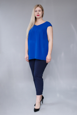 Блузка женская 3643ВП, василёк #284Вас093643ВП