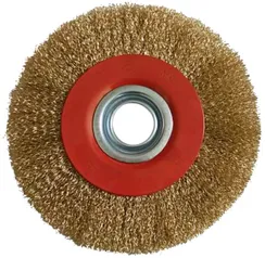 Корщетка для зачистных станков Optimum Ø 150 мм, ворс 0,3 мм