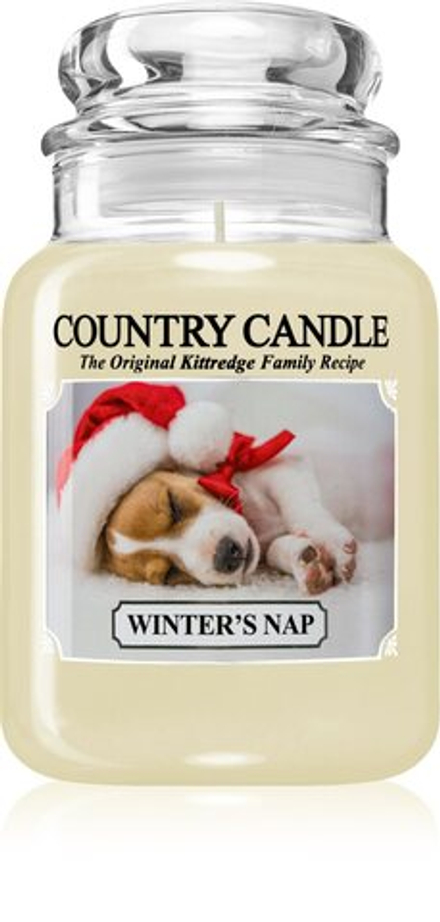 Country Candle Winter’s Nap - ароматическая свеча /   680  g  / GTIN 846853058337