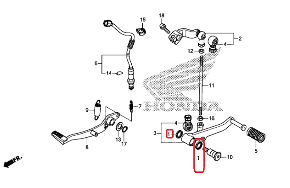 24706-MK3-770. RUBBER, DUST SEAL