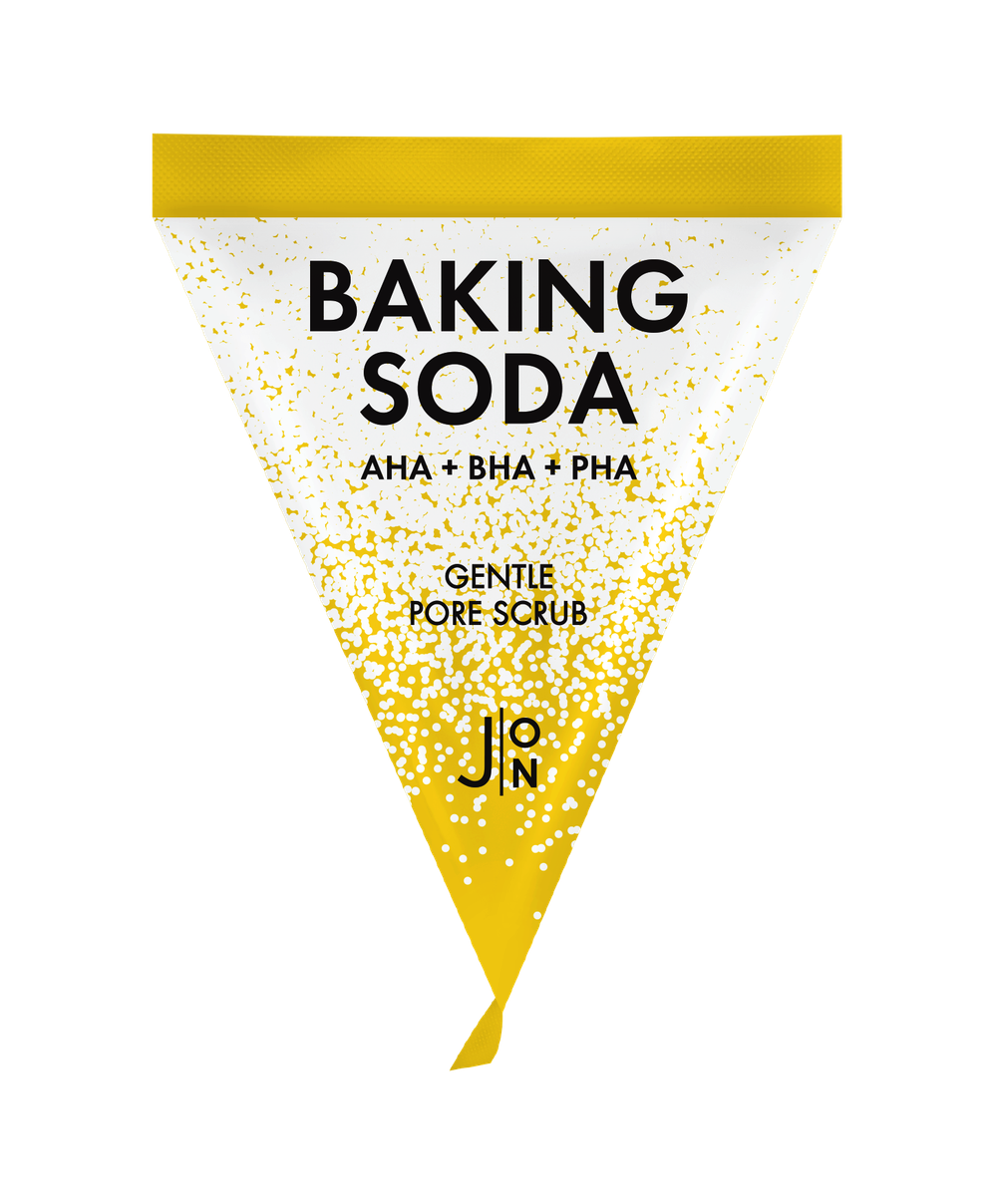 [J:ON] BAKING SODA НАБОР Скраб-пилинг для лица СОДОВЫЙ Baking Soda Gentle Pore Scrub, 1 шт * 5гр