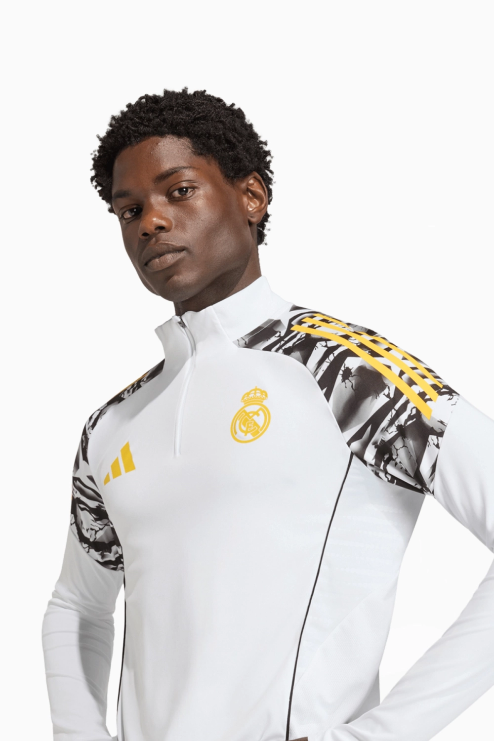 Кофта adidas Real Madrid x Marvel 25/26 Training Competition - белый