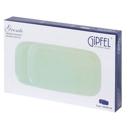 Набор тарелок сервировочных Gipfel Gronte 52231 23х15 см