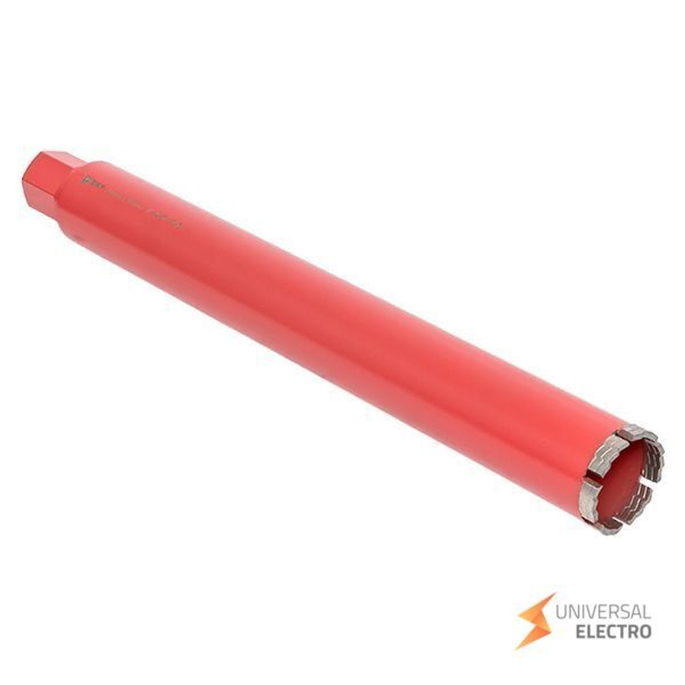 Коронка алмазная (проходка) WCHP-62/450 (1 ¼″ UNC) EKF Expert