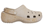 GOOD BAI x Crocs Crocs cloud eggshell Hole Shoes Men and women the same Khaki