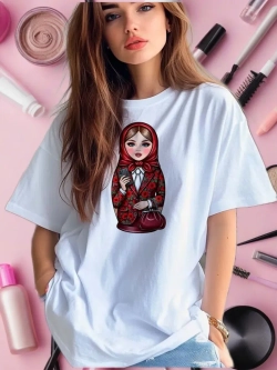 Футболка с матрешкой