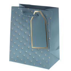 GAEM Пакет подарочный XS (бумага 210г/м2, блок 12шт), L12 W7 H15 см, 4в.