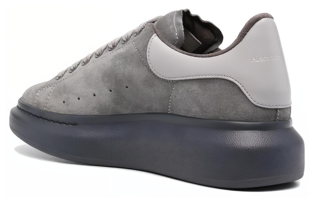 Alexander McQueen Alexander McQueen Cowhide sports Fashion sneakers Men's Gray