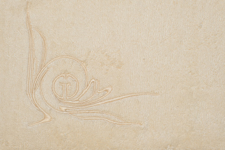 Полотенце 70х140 Garda Decor Лирика экрю