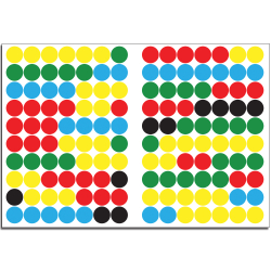 Кружочки. Наклей правильно!