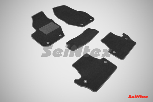 Ворсовые коврики LUX для Volvo S60 II 2010-2018 Seintex.86281
