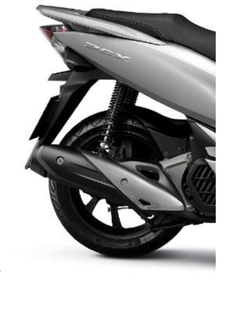 42650-K97-T00ZA. WHEEL SUB ASSY., RR. *NH303M*. rear wheel Honda PCX. (NH303M MAT AXIS GRAY METALLIC)