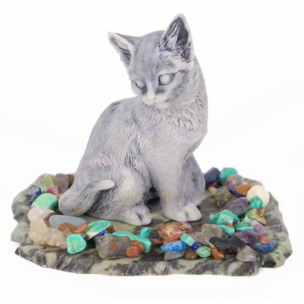 Сувенир "Кошка" из мрамолита R117039
