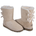 Угги Bailey Bow Metallic Slate II