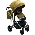 Коляска модульная 3в1 Luxmom 780 /коричневый цвет/автолюлька